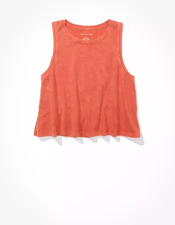 AE Crew Neck Muscle Tank Top rust