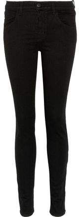 Maria Power Stretch High-rise Skinny Jeans