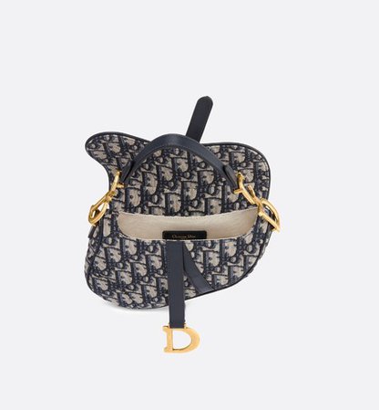 Mini Dior Oblique Saddle bag - Bags - Woman | DIOR