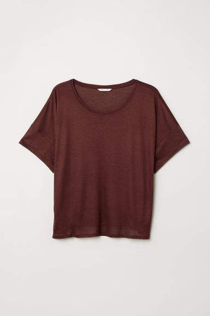 Viscose T-shirt - Red