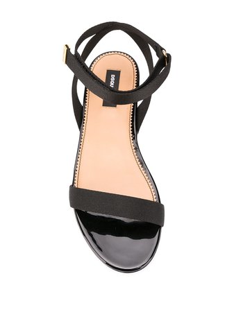 Dsquared2 flat strappy sandals
