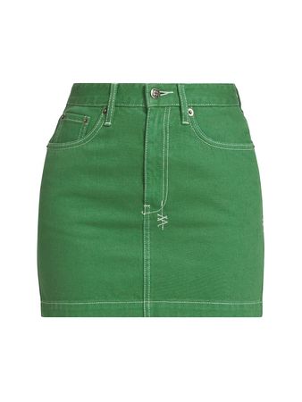 Shop Ksubi Super x Mini Denim Skirt | Saks Fifth Avenue