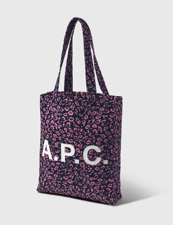 A.P.C. - Lou Leopard Tote Bag | HBX