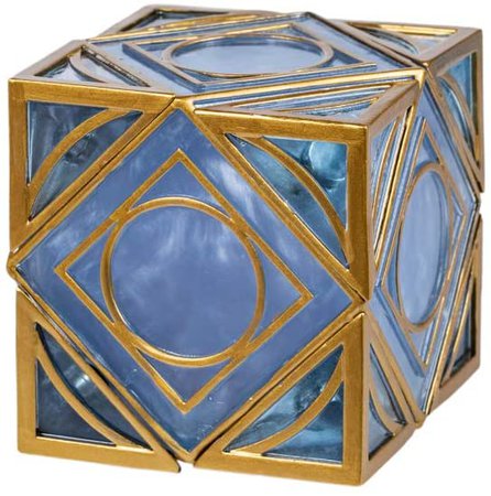 SW Holocron Cube Prop with LED Electronic 3D Luminous Collection Gift (Blue): Home & Kitchen