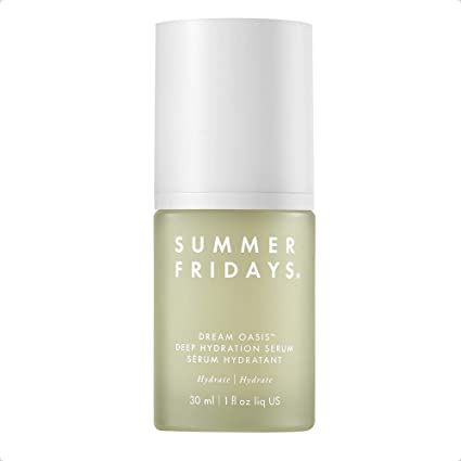 Summer Fridays Dream Oasis Deep Hydration Serum, Calming, Hydrating, and Soothing Face Serum, 1 FL OZ : Beauty & Personal Care