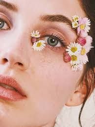 face flower makeup - Google Search