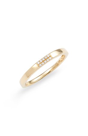 Bony Levy Diamond & 18K Stacking Ring (Nordstrom Exclusive) | Nordstrom