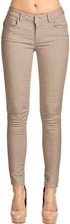 Amazon.com: 2LUV Women's Trendy Skinny 5 Pocket Stretch Uniform Pants: Clothing