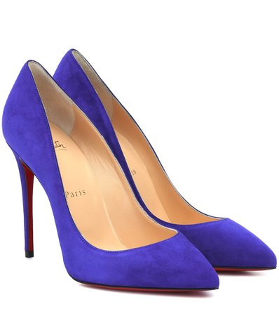 Pigalle Follies 100 Suede Pumps | Christian Louboutin - Mytheresa