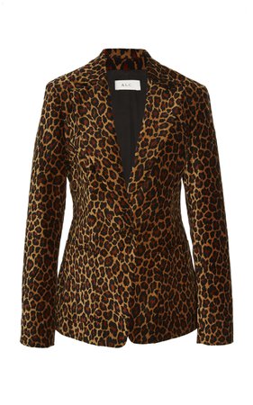 Mercer Leopard-Print Blazer by A.L.C. | Moda Operandi