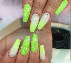 light green and white nails - Google Search