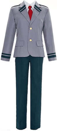 Amazon.com: XCJLW Boku no Hero Academia My Hero Academia Izuku Blazer Costume School Uniform Full Suit: Clothing