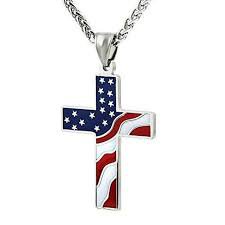 american flag cross necklace - Google Search