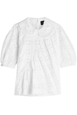 Broderie Anglaise Top with Cotton Gr. UK 6