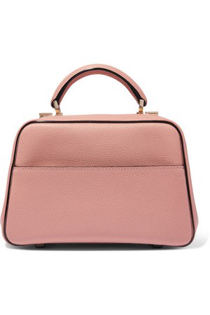 Valextra | Serie S small textured-leather tote | NET-A-PORTER.COM