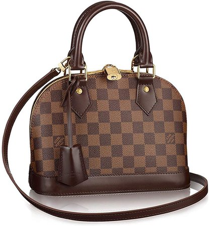 Authentic Louis Vuitton Damier Alma BB Cross Body Handbag Article: N41221 Made in France: Handbags: Amazon.com