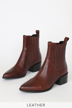 Vagabond ankle boots brown