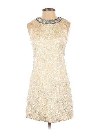 Topshop formal embellished collared retro starlet Dress Size 4 - 59% off | thredUP