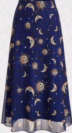 Celestial Maxi Skirt