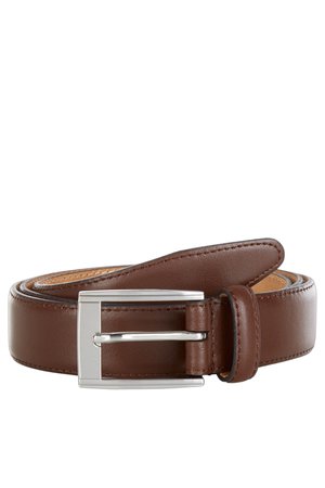 MOSS 1851 BROWN LEATHER BELT