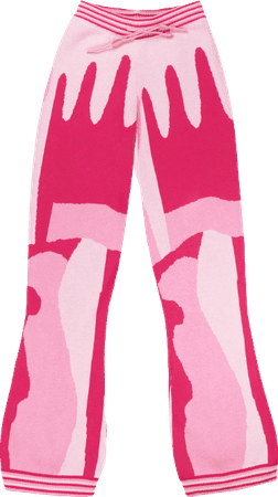 Tie Pants - Pink Glaze