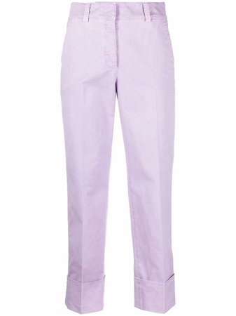 Peserico Cropped straight-leg Trousers