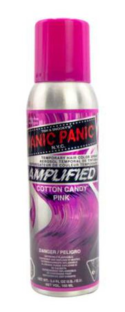 manic panic spray hair pink