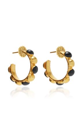 Mini Créole 22k Gold-Plated Hoop Earrings By Sylvia Toledano | Moda Operandi