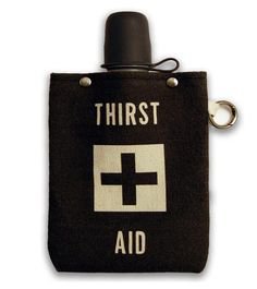 Thirst Aid - Canvas Flask