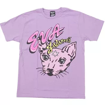 Eva Cheung x galaxxxy Cat T-Shirt in Purple