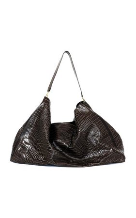 Peter Do X Medea Everyday Croc-Effect Leather Tote By Peter Do | Moda Operandi