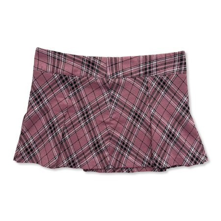 The Shelly Skirt. Vintage Y2K Pink Plaid Pleated... - Depop