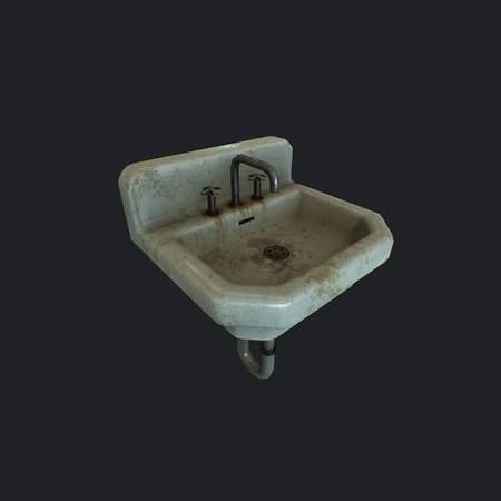 Sink Dirty pbr 3D asset | CGTrader