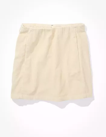 AE Structured Mini Skirt cream