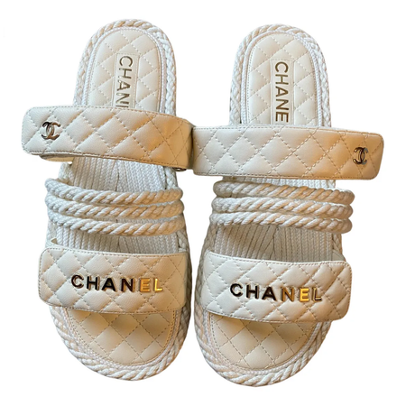 chanel rope sandal