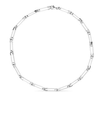 Balenciaga safety-pin Chain Necklace