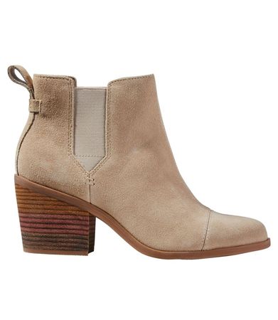 Women's Toms Everly Chelsea Boots, Suede | Casual at L.L.Bean