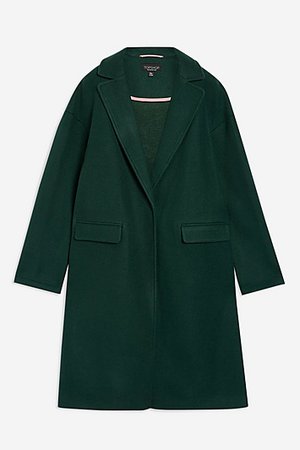 Relaxed Coat - Jackets & Coats - Clothing - Topshop USA
