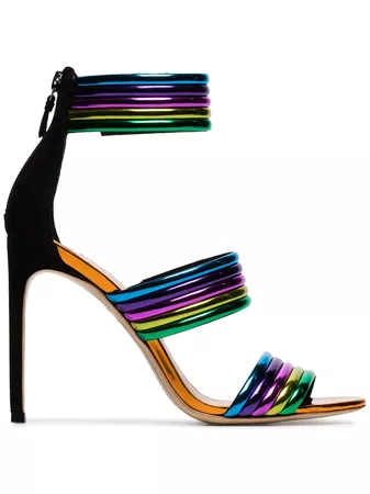 Sophia Webster Multicoloured Chiara 100 Rainbow Sandals - Farfetch
