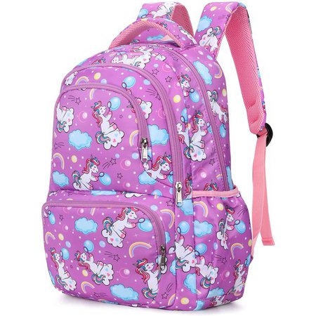 SKL School Backpack School Bag for Girls Unicorn Backpack，Student Book bag Lightweight Travel Daypack for Kids Girls Teenage（Single) - Walmart.com