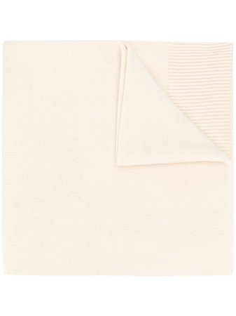 Agnona Knitted Scarf ATK80AS001 White | Farfetch