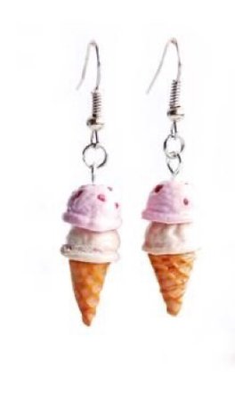 LA NOSTALGIE Ice Cream Earrings