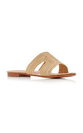 Cuadro Raffia Sandals By Carrie Forbes