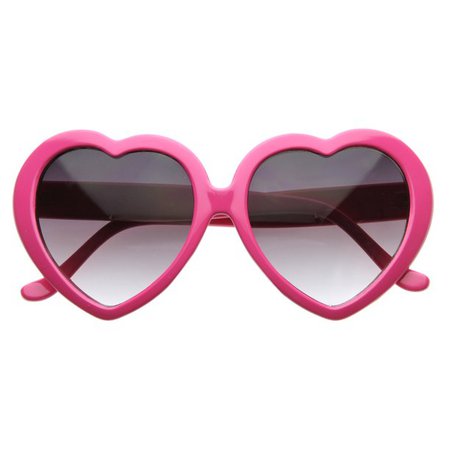hot pink sunglasses heart shaped - Google Search