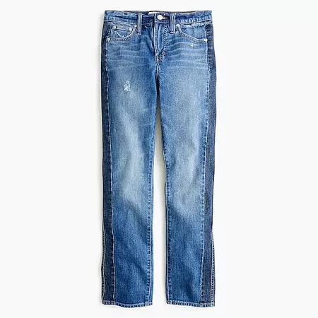 Vintage straight jean in two-tone denim - Women's Pants | J.Crew