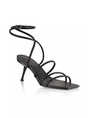 Shop Cult Gaia Isa Embellished Ankle-Strap Sandals | Saks Fifth Avenue