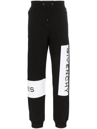 Givenchy Pantalon De Jogging à Logo Brodé - Farfetch