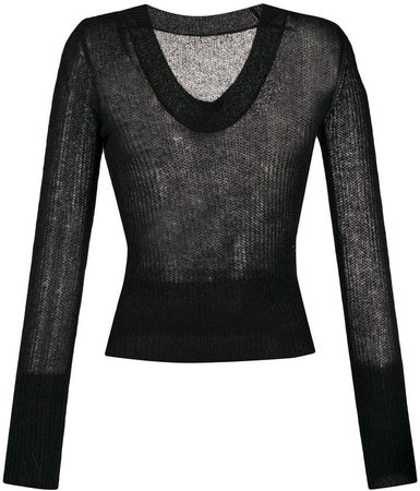 La Maille Dao knitted top