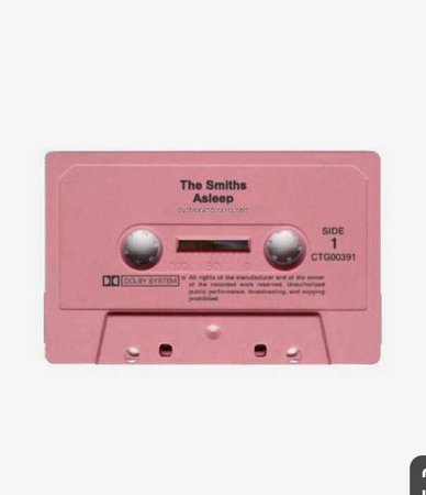 The Smiths ‘asleep’ tape