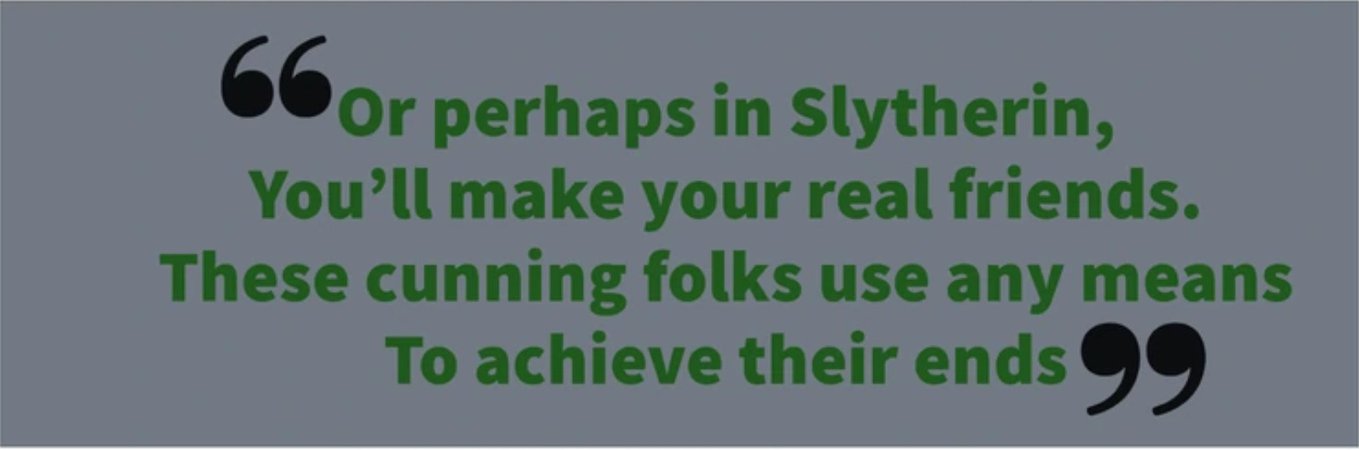 slytherin quote